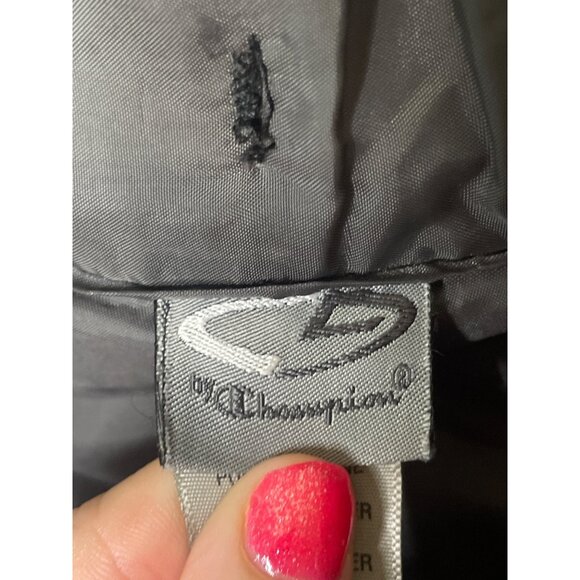 Champion Black Snow Pants Size Large Youth Polyester Waterproof Winter Gear EUC - Picture 5 of 7